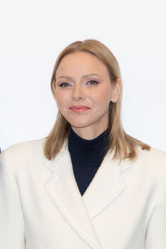 La princesse Charlène de Monaco assiste à l'inauguration de 'Little Wonders' créé par Marie Ducruet et Élise Rouillard. Little Wonders est un espace dédié aux enfants avec des jeux, des activités éducatives et un café situé sur le Boulevard Rainier III. © Olivier Huitel/Pool Monaco/Bestimage