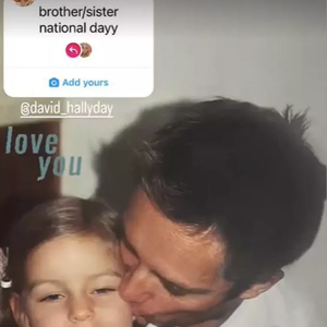 Darina Scotti et David Hallyday sur Instagram