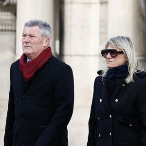 L'animatrice était soutenue par son mari Stéphane Bachot

Christine Bravo et son mari Stéphane Bachot - Obsèques d'Isabelle Mergault à la Coupole du Père-Lachaise à Paris le 30 mars 2026. © Cyril Moreau - Dominique Jacovides / Bestimage