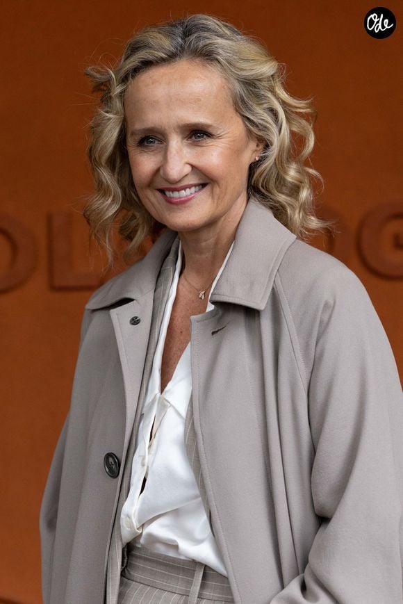 Caroline Roux au photocall du village lors des Internationaux de France de Tennis de Roland Garros 2026, à Paris, France, le 5 juin 2026. © Jacovides-Moreau/Bestimage
