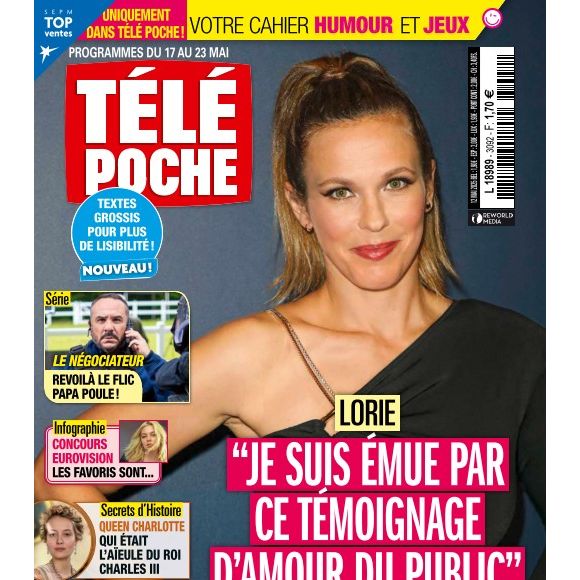 Télé Poche du 12 mai 2025, Lorie Pester en couverture.
