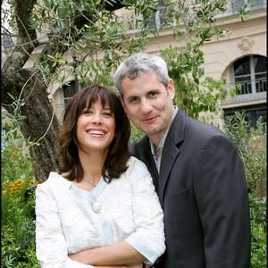 Sophie Marceau et son ex-compagnon Jim Lemley, également le père de sa fille Juliette Lemley.

©BestImage