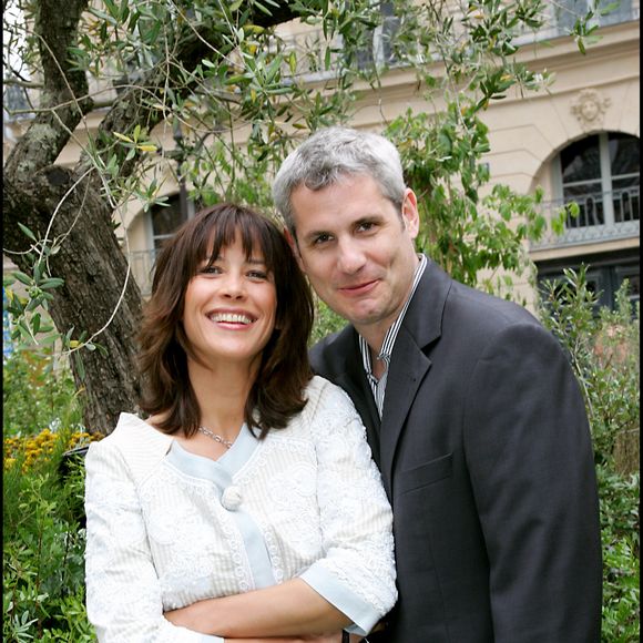 Sophie Marceau et son ex-compagnon Jim Lemley, également le père de sa fille Juliette Lemley.

©BestImage