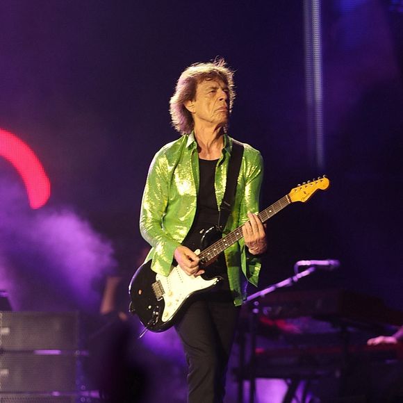 Sa capacité à assurer des shows énergiques de plusieurs heures suscite depuis longtemps l'admiration de ses fans.

Exclusif - Mick Jagger - Les Rolling Stones en concert au Sofi Stadium à Inglewood en Californie. Le 14 juillet 2024.

© Bestimage
