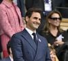 Un bonheur simple qu'il n'a pas hésité à partager sur Instagram dimanche soir, en déclarant en légende : "J'adore le temps passé en famille pendant les vacances". 

Roger Federer - Les célébrités assistent au tournoi de Wimbledon à Londres, le 7 juillet 2025. 
© Chryslene Caillaud / PsnewZ / Bestimage