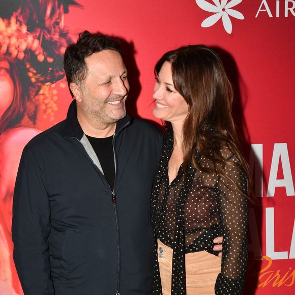 Mareva Galanter (Miss France 1999) et Arthur (Jacques Essebag) au concert de M.Galanter au théâtre Music-Hall Show l'Alhambra à Paris, France, le 23 novembre 2023. © Veeren/Bestimage