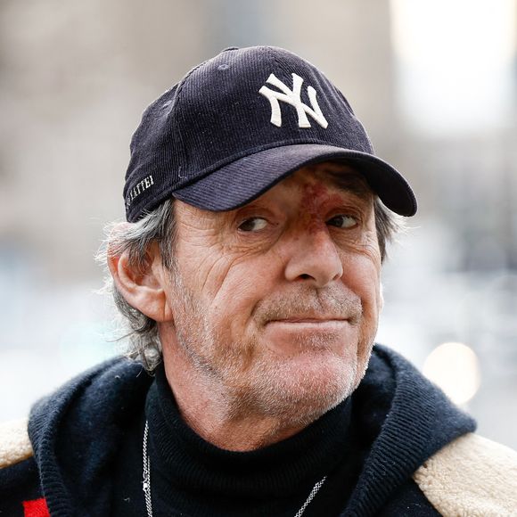 Jean-Luc Reichmann - Arrivées à la cérémonie religieuse en hommage à Rolland Courbis à l’église de la Madeleine à Paris, en France, le 14 janvier 2026. © Jacovides-Moreau/Bestimage
