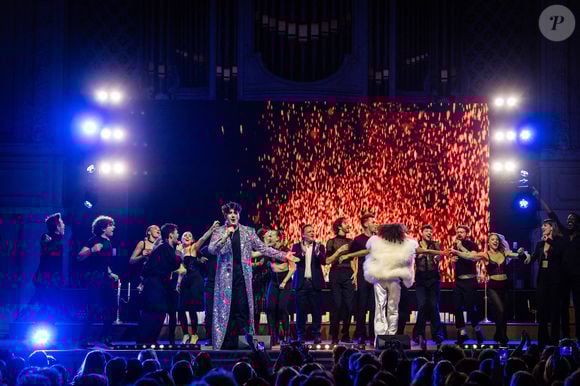 Exclusif - Atmosphère lors du showcase de présentation de la comédie musicale La Légende du Comte de Monte Cristo à Salle Gaveau à Paris, France, le 25 septembre 2025. © Julien Sarkissian/Bestimage