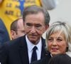 Sur X, le patron de LVMH avait partagé deux publications consacrées à cette rencontre.

Bernard Arnault et sa femme Hélène Mercier-Arnault Les célébrités lors de la grande messe du pape Leon XIV sur la place de la Concorde à Paris, le 26 septembre 2026. Entre l’avenue des Champs-Elysées et la place de la Concorde, 700.000 fidèles et curieux, venus des quatre coins du globe, se sont rassemblés pour participer à la messe célébrée par le Saint Père. Le voyage apostolique, du 25 au 28 septembre 2026, se poursuivra à Lourdes et Metz. © Jacovides / Moreau / Bestimage