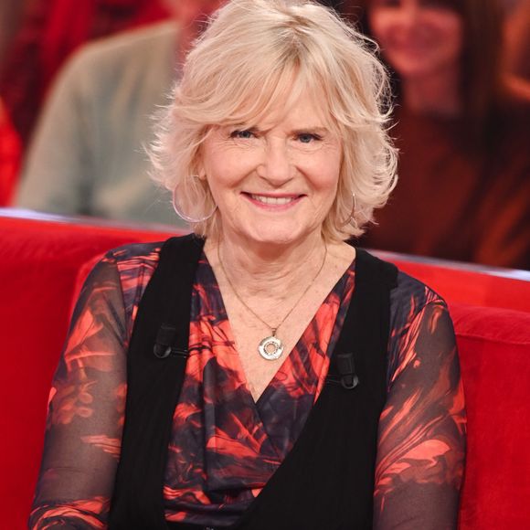 Exclusif - Catherine Ceylac - Enregistrement de l'émission Vivement dimanche au studio Rive Gauche, presentée par Michel Drucker . Diffusion sur France 3 le 22/03/2026. Photos prises le 11 mars 2026. © Guillaume Gaffiot / Bestimage