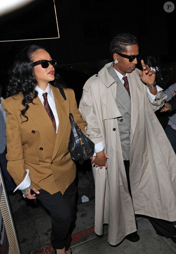 West Hollywood, CA  - Rihanna rings in her 37th birthday at The Nice Guy in West Hollywood, surrounded by close friends and boyfriend ASAP Rocky, making it a night to remember. The celebration takes on even greater significance as it follows a huge personal victory for Rocky, who was found not guilty in his felony gun trial just one day earlier.



Pictured: Rihanna, A$AP Rocky