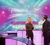 Exclusif - Kelly Vedovelli, Cyril Hanouna, sur le plateau de l’émission « TPMP » La dernière sur C8,  présentée par C.Hanouna et diffusée en direct sur C8, Paris, France, le 27 fevrier 2025. © Jack Tribeca / Bestimage