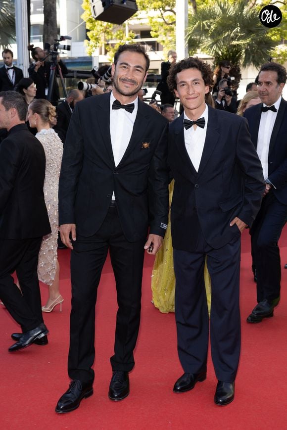 Valentin et Raphael Kretz (Série L'Agence) - Montée des marches du film « Le comte de Monte-Cristo » lors du 77ème Festival International du Film de Cannes, au Palais des Festivals à Cannes. Le 22 mai 2024
© Jacovides-Moreau / Bestimage