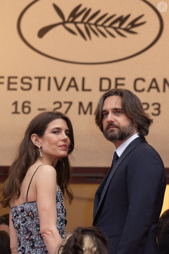 Dimitri Rassam et Charlotte Casiraghi - Montée des marches du film « Killers of the flower moon » lors du 76ème Festival International du Film de Cannes, au Palais des Festivals à Cannes. Le 20 mai 2023
© Olivier Borde / Bestimage