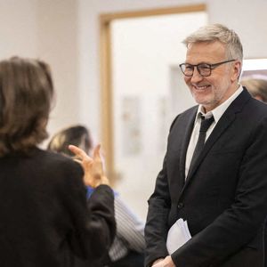 Laurent Ruquier lors de l'émission '20h de Ruquier' sur BFMTV à Paris, France, le 27 septembre 2023. Photo par Eliot Blondet/ABACAPRESS.COM
