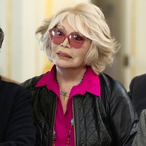 Alertée par sa communauté de fans, l'artiste française a fait analyser les deux œuvres en studio.

Amanda Lear - Rachida Dati remet à Chantal Ladesou les insignes de Chevalier de la Légion d'Honneur au ministère de la Culture à Paris le 2 février 2026. 

© Cyril Moreau / Bestimage