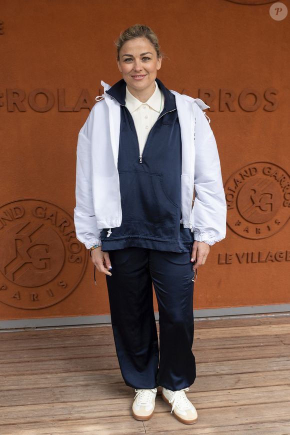 Laure Boulleau au village lors des Internationaux de France de Tennis de Roland Garros 2025. Paris, le 27 mai 2025.
© Moreau / Jacovides / Bestimage