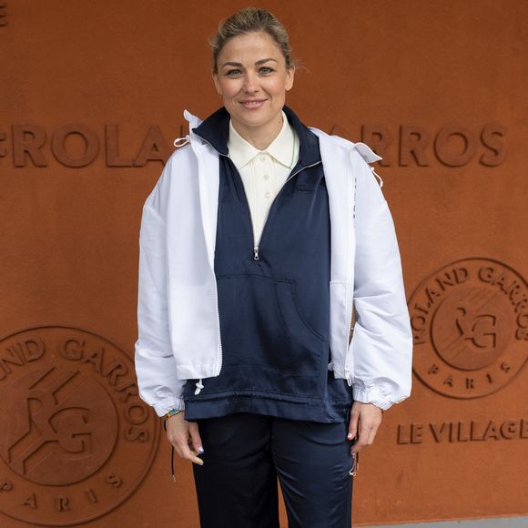 Laure Boulleau au village lors des Internationaux de France de Tennis de Roland Garros 2025. Paris, le 27 mai 2025.
© Moreau / Jacovides / Bestimage