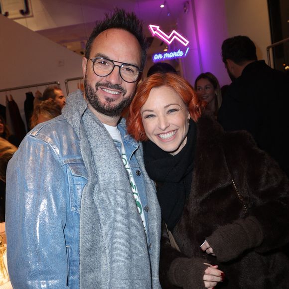 Jarry et Natasha St-Pier participent à la Pop Up Influence Party organisée par Aurelien Cassirame, à Paris, le 02 février 2025 à Paris, France. Photo by Jerome Domine/ABACAPRESS.COM