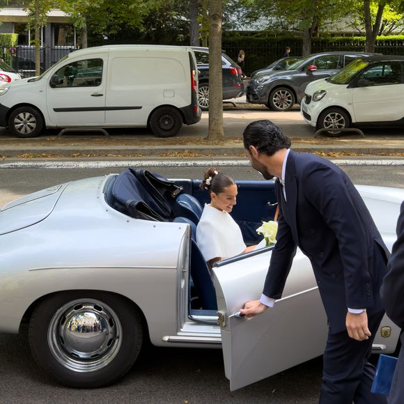 Sorties du mariage de civil de Thylane Blondeau et Benjamin Attal à la mairie du 16ème arrondissement de Paris le 29 juin 2026.
Agence / Bestimage