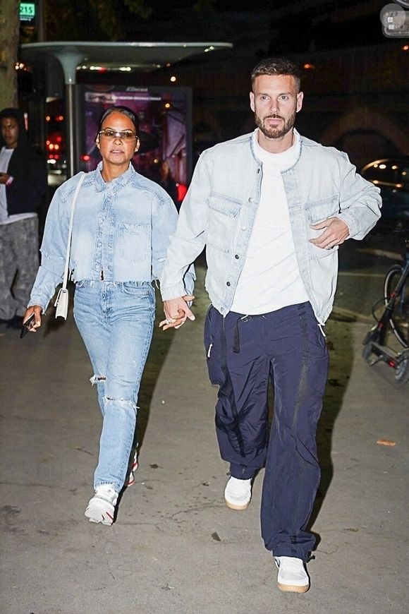 Paris, FRANCE Christina Milian et M. Pokora ont été aperçues à leur arrivée au concert de Drake à Paris dans des tenues en jean assorties le 7 septembre 2025.


Photo : Backgrid USA / Bestimage