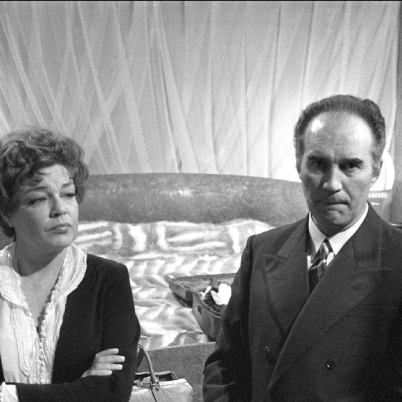 Michel Piccoli et Simone Signoret