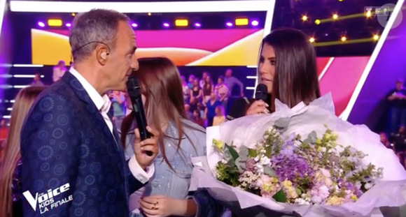 TF1 "The Voice" Karine Ferri avec Nikos Aliagas 4 octobre 2025