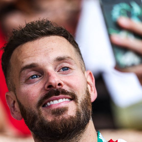 Matt POKORA, des Barbagiuans de Monaco, lors du match de la Racing Stars Football Cup opposant les Barbagiuans de Monaco à la Nazionale Piloti au Stade Louis II, le 21 mai 2025 à Monaco, Monaco. Photo de Johnny Fidelin/Icon Sport/ABACAPRESS.COM