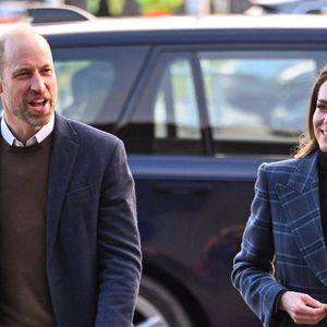 Le prince William, prince de Galles, et Catherine (Kate) Middleton, princesse de Galles, arrivent pour visiter l'Académie nationale de curling à Stirling, Royaume Uni, le 20 janvier 2026. Cover Images via ZUMA Press / Bestimage/Bestimage