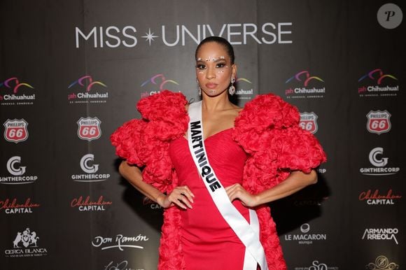 Angélique Angarni-Filopon à Miss Univers, le 1er novembre 2024.