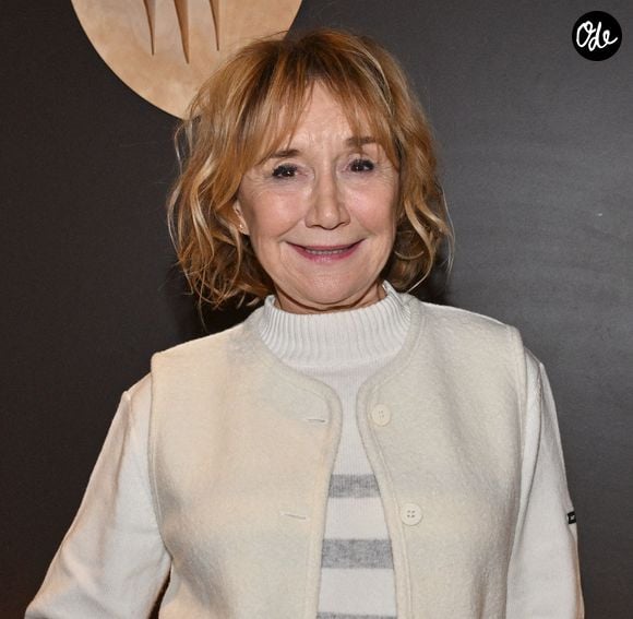 Marie-Anne Chazel lors du dîner "Elle" organisé dans le cadre du 29e Festival du film de l'Alpe d'Huez, à l'Alpe d'Huez, en France. Photo de Julien Reynaud/APS-Medias/Abaca