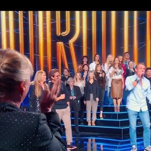 Capture d'écran de l'émission "Merci Dorothée" sur TF1 le 24 janvier 2025