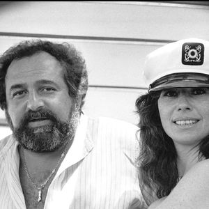 Archives - Richard Anthony et Sabine à Saint-Tropez en 1982  DANIEL ANGELI / BESTIMAGE
