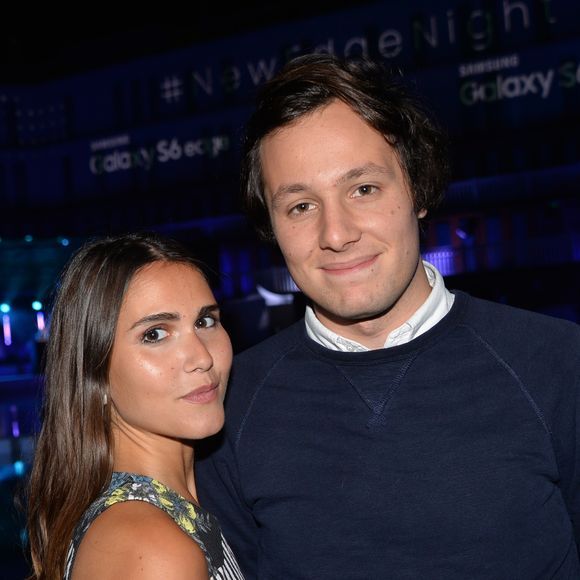 Joyce Jonathan et Vianney à la soirée Samsung " New Edge Night " à Paris, le 15 septembre 2015. © Veeren / Bestimage