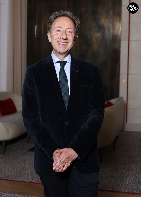 Stéphane Bern nommé Pape du Patrimoine lors de la Saint Clément au restaurant Alain Ducasse Baccarat, à Paris, France, le 20 novembre 2025.

© Denis Guignebourg/Bestimage