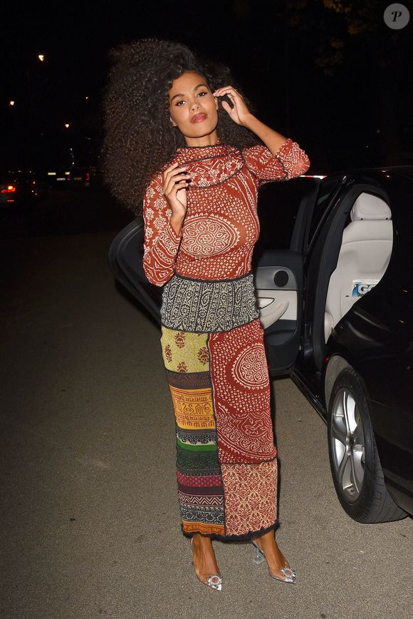 Tina Tunakey à Fashion For Relief London 2019, Londres, Royaume-Uni, le 15 septembre 2019. Photo par Splash News/ABACAPRESS.COM