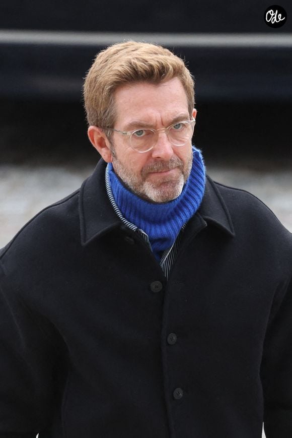Alexandre Delperier - Arrivées à la cérémonie religieuse en hommage à Rolland Courbis en l’église de la Madeleine à Paris, France, le 14 janvier 2026. © Jacovides-Moreau/Bestimage