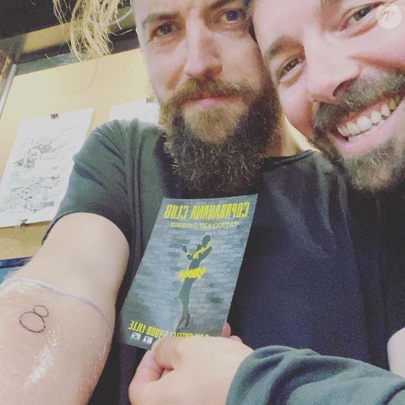 Florent Ladeyn de "Top Chef 2013" dévoile un nouveau tatouage sur Instagram, le 17 juin 2020. Capture d'écran Instagram
