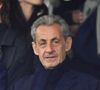 Il a été reconnu coupable d’association de malfaiteurs dans l’affaire du financement libyen de sa campagne de 2007.

Nicolas Sarkozy dans les tribunes lors du match de Ligue 1 McDonald's "PSG - Auxerre (2-0)" au Parc des Princes à Paris
© Christian Liewig/Bestimage