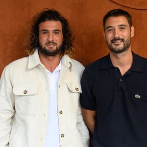 Luca et Jeremy Frerot au Village pendant les Internationaux de France de Tennis Roland Garros 2022 le 23 mai 2022 à Paris, France. Photo Laurent Zabulon/ABACAPRESS.COM