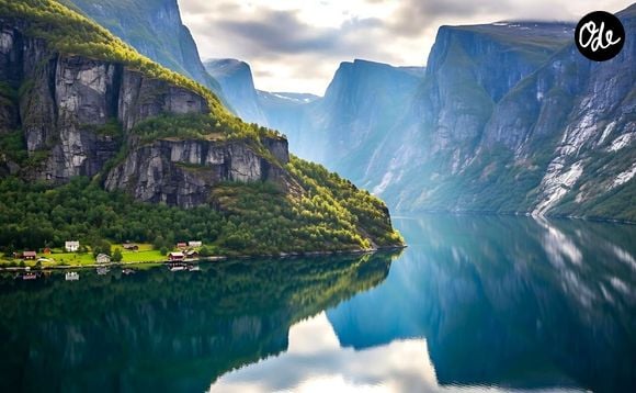 Avancée dans l’un des nombreux Fjords norvégiens - © Thesohailmart / 123RF