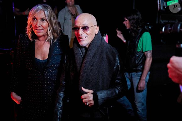 Zazie, Florent Pagny - Backstage - Enregistrement de l'émission "Avec Florent, tout le monde ELA" à La Seine Musicale à Paris, diffusée le 1er septembre à 21h10 sur TF1. © Cyril Moreau-Dominique Jacovides / Bestimage