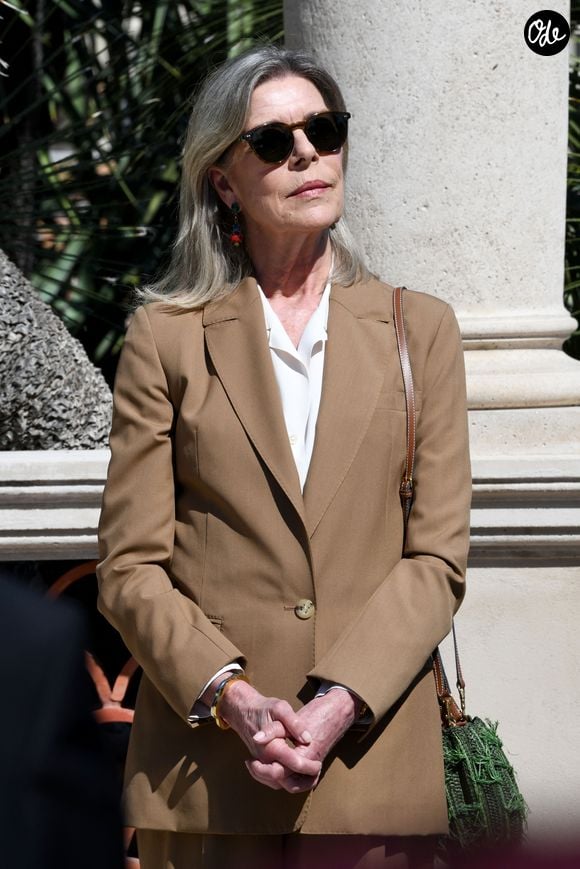 Alexandra de Hanovre a ensuite partagé plusieurs photos de cette soirée sur son compte Instagram, dévoilant les élégants looks des trois femmes.

La princesse Caroline de Hanovre découvre les travaux d'aménagements réalisés pendant 5 ans au jardin exotique de Monaco avant son ouverture au public le 30 mars.

© Bruno Bebert / Bestimage
