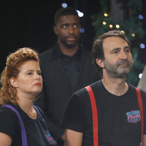 Exclusif - Elodie Poux, Mathieu Madenian - Tournage de l'émission "Panique au 31", scénarisée par A.Ducret et T.Villa, réalisée par G.Leforestier, diffusée le 30 décembre 2024 sur TF1.
© Christophe Clovis / Bestimage