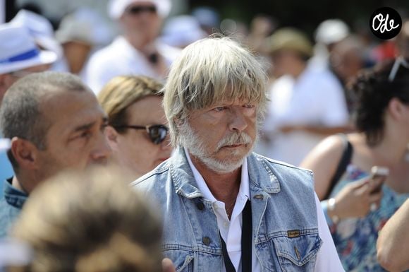 Le chanteur Renaud - Tournoi de pétanque Grand Prix des Personnalités d 'Isle sur la Sorgue dans le Vaucluse (84) le 24 juin 2017
© Eric Etten / Bestimage