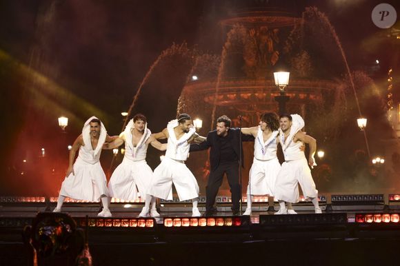 Exclusif - Claudio Capéo lors de l'enregistrement de "La Grande Soirée du 31 de Paris", diffusée le 31 décembre sur France 2, sur la place de la Concorde à Paris, france, le 24 novembre 2025
Guebey-Tribeca/Bestimage