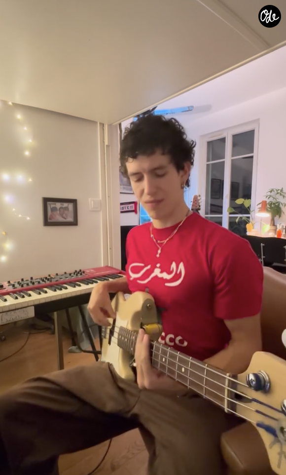 Sur son compte Instagram, Mehdi partage très régulièrement ses prouesses musicales sous son vrai nom, Mehdi Hamidou. 

Mehdi, le fils aîné de Dany Boon