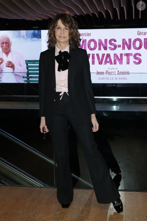 Valérie Lemercier - Avant-première du film "Aimons-nous vivants" au cinéma Pathé Beaugrenelle à Paris le 8 avril 2025. © Coadic Guirec/Bestimage
