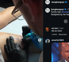 Le motif reprend des gribouillis réalisés par ses trois enfants, RZA, Riot et Rocki.

Capture publication Instagram