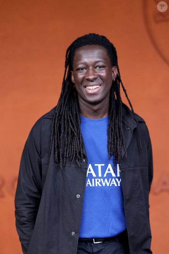 Mory Sacko au village pour la session nocturne lors des Internationaux de France de Tennis de Roland Garros 2025, le 1er Juin 2025 à Paris. © Dominique Jacovides / Bestimage